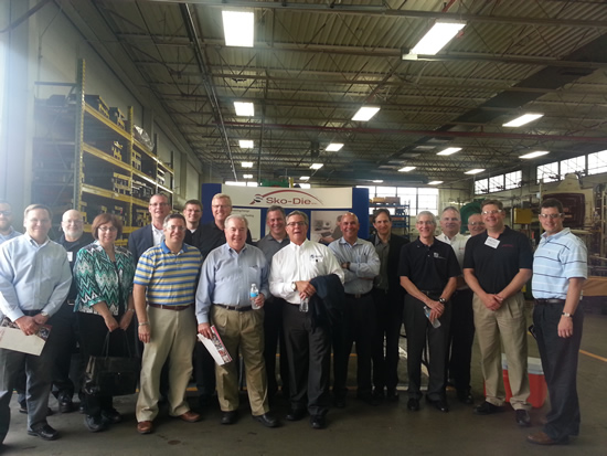 Sko-Die Hosts a Tour for PMA Sales and Marketing Professionals